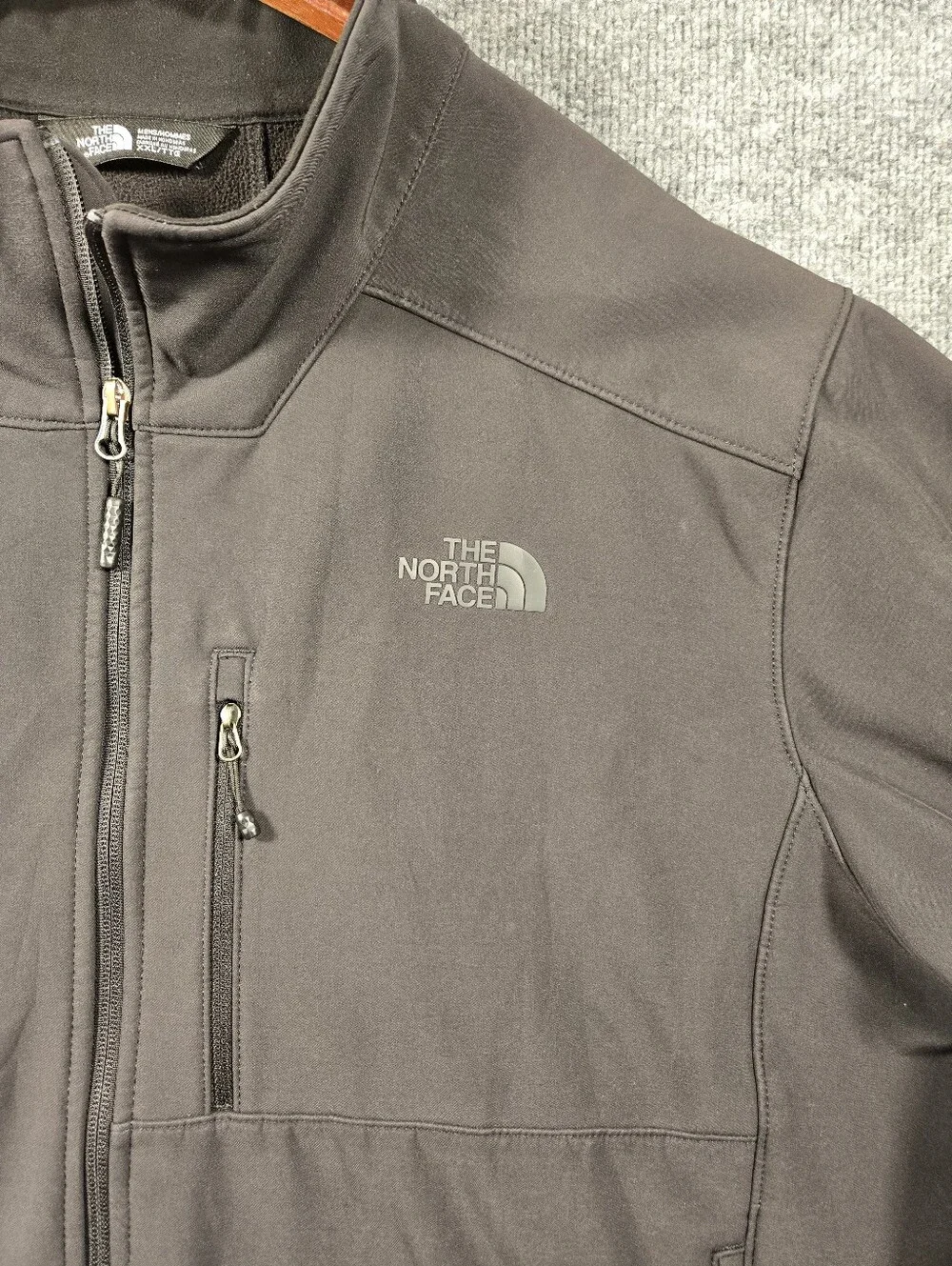 ​The North Face WindWall Softshell Jacket Men's XXL Black Full Zip Outdoor Layer